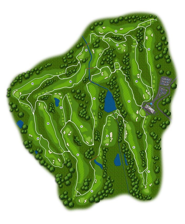 custom golf maps
