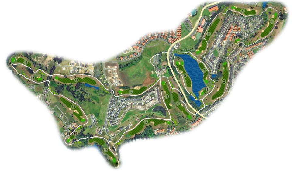 custom golf maps