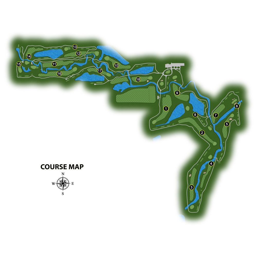 custom golf maps