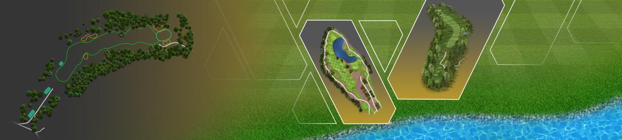 3D Golf Course Graphics